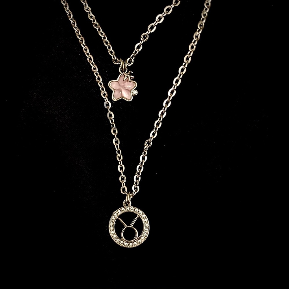 Taurus & Star Pendant Necklace
